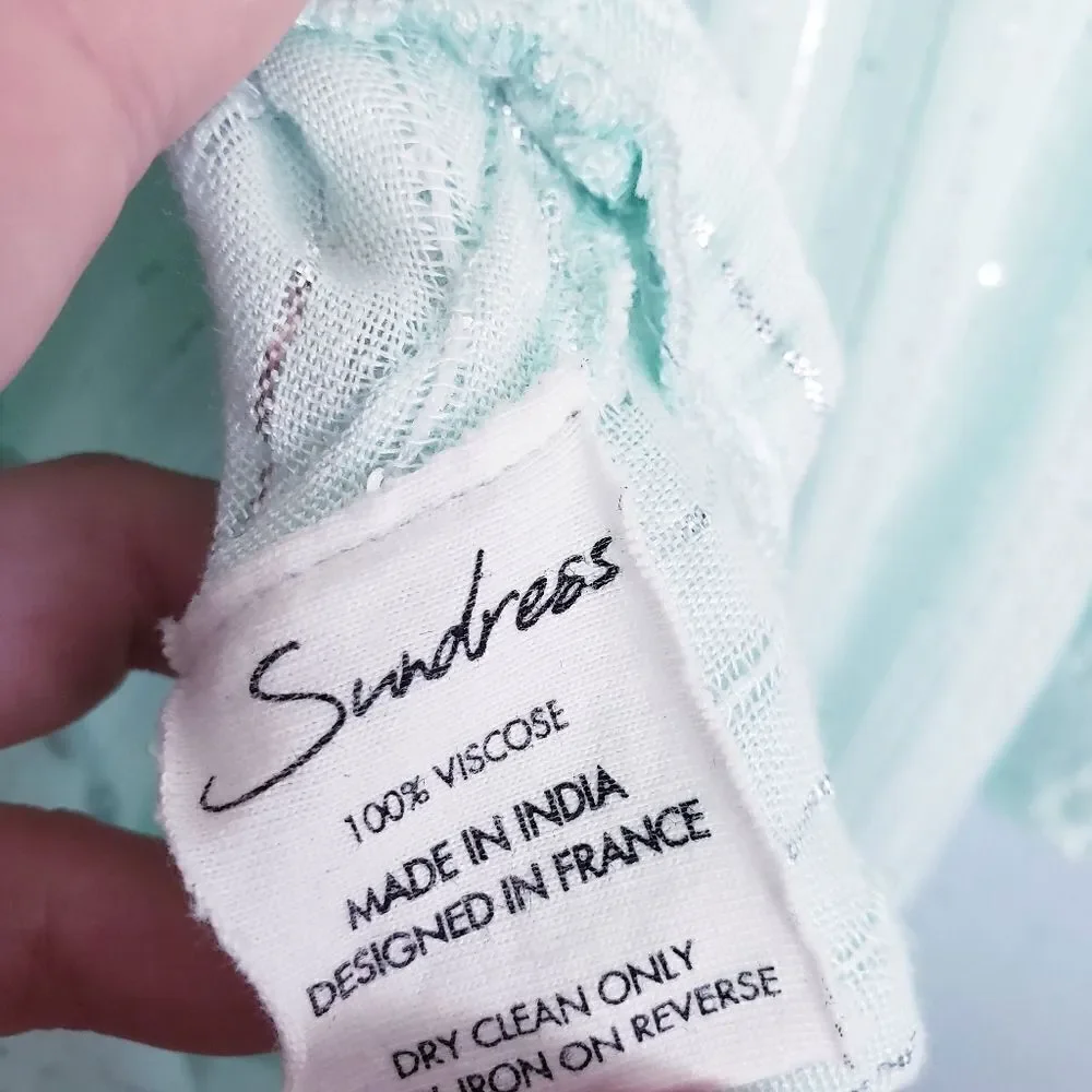 Sundress Indiana Dress Pom Pom Coverup in Roma Pool